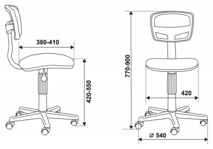 Кресло детское Бюрократ CH-299/CH/15-11_8