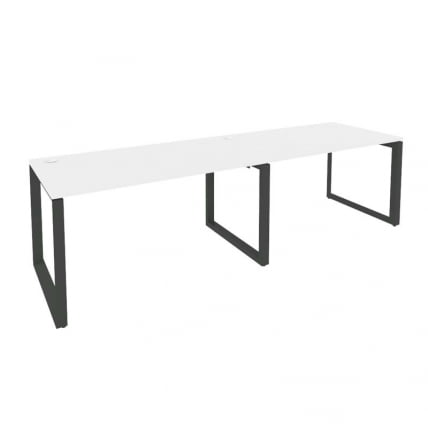 Рабочая станция на О-образном м/к ONIX O.MO-RS-2.3.8 Белый Бриллиант/Антрацит_0