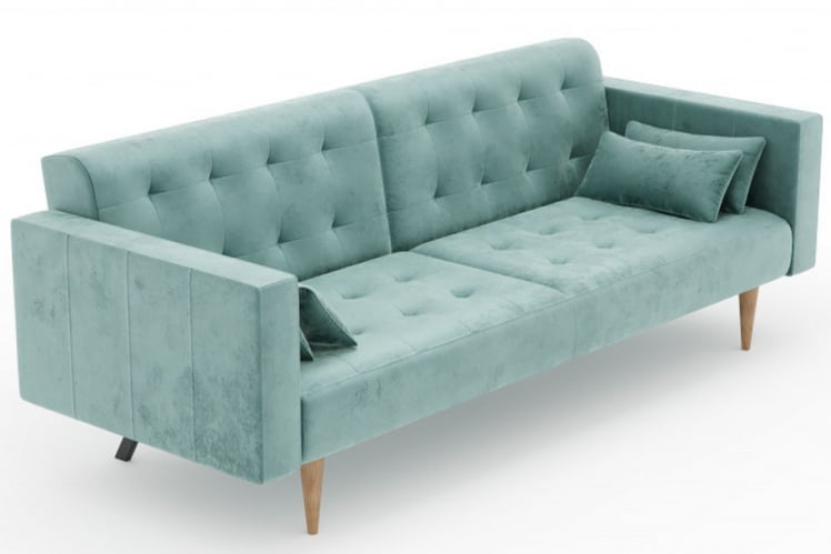 Диван трёхместный Нейт ЛД 308.010.000 Светло-розовый_2