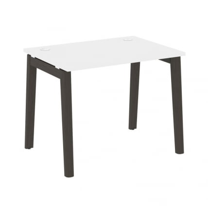 Стол письменный Оникс Вуд ОВ.СП-1.7 Белый Бриллиант/Дуб Темный/Металл Антрацит 980*720*750 / OW.SP-1.7_0