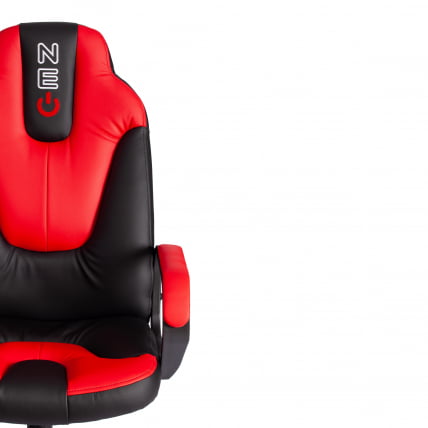 Кресло NEO 2 (22) экокожа Черный/красный 36-6/36-161_5