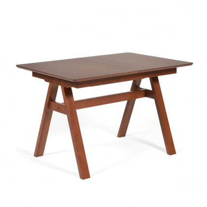 Стол раскладной Ricco (Рикко) основание бук, столешница мдф, 80x120+40x75см, Коричневый_0