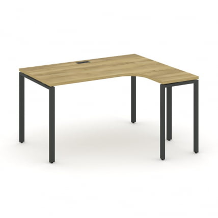 Стол эргономичный правый CONCEPT CN.SA-001(R) Дуб Винченцо Антрацит_0