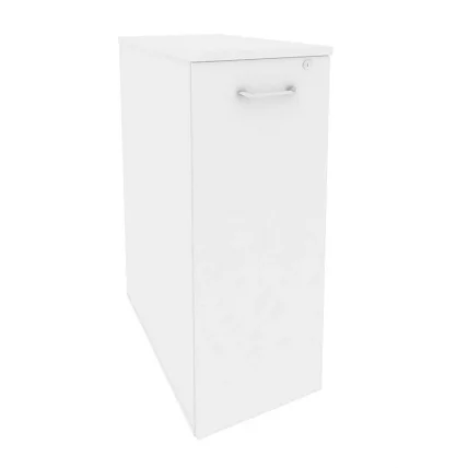 Тумба высокая выдвижная приставная / опорная ONIX O.VTPO-8 Белый Бриллиант_0