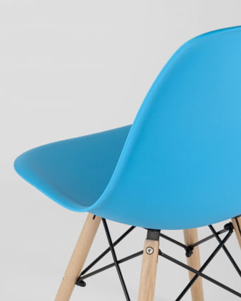 Стул Еамес Стйле ДСВ бирюзовый 4 шт. комплект (разборный каркас) / Eames Style DSW_8