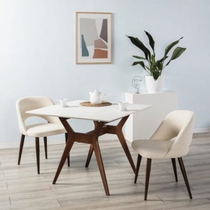 Стол Нарвик 960*960 Белый Темный орех_8