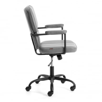 Кресло ALPHA иск. замша, Grey (Cерый)_1