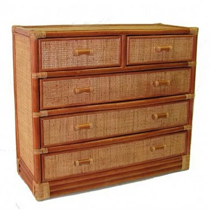 Комод 5 ящиков 08/45 коньяк_0