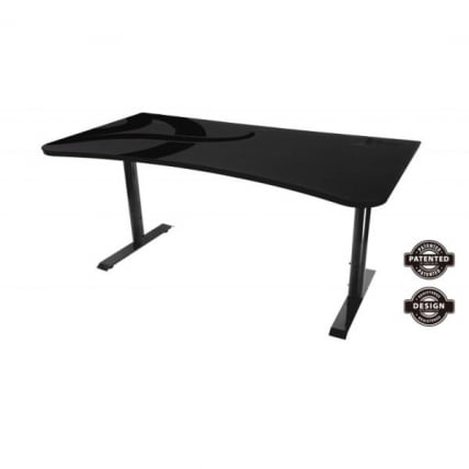 Стол для компьютера Arozzi Arena Gaming Desk – Dark Grey_0