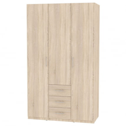 Шкаф распашный R-230х135х60-3(ДСС)_0