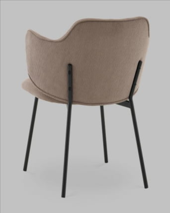 Стул Джиннет велюр капучино_4