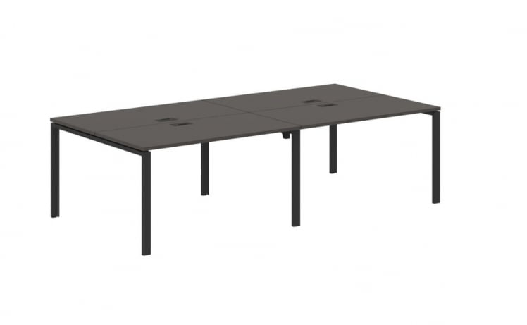 Бенч-система 4-местная EDIS EUWST 2713 Мокко Черный_0