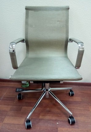 Кресло офисное Хельмут LB HA-102-04 низкая спинка Бронзовый_6