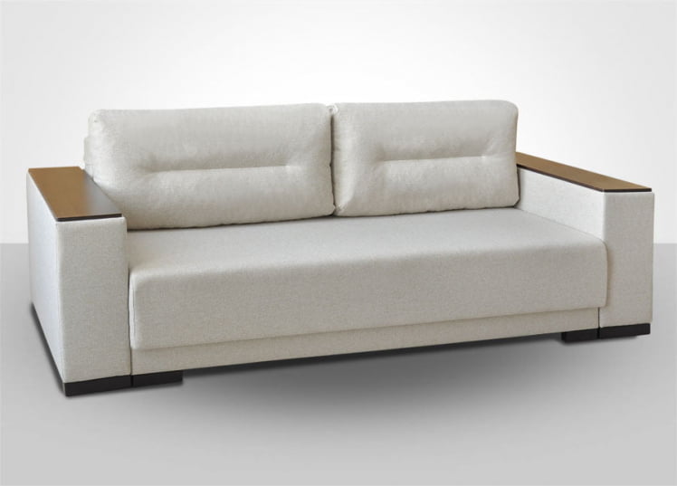 Диван-кровать Комбо-4 Независимый пружинный блок рогожка В-9, венге_0