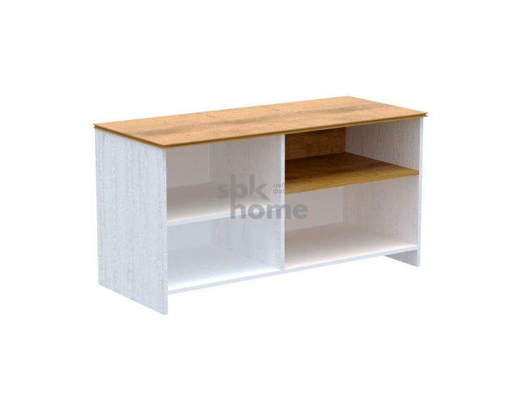 Тумба под ТВ, Кантри (1236*534*634) Сосна Андерсен, Орех Риббек натуральный, 31003 _2