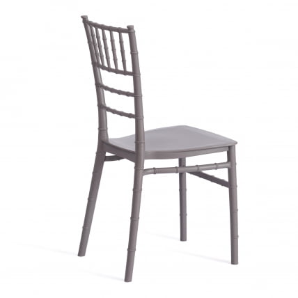 Стул CHAVARI (mod. 101) пластик, 40 х 49 х 88 см, Grey (Cерый) 09_2
