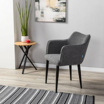 Стул Ralf Vent темно-серый/черный_5