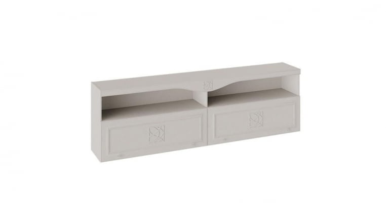 Шкаф навесной с карнизом Сабрина СМ-307.12.001 Кашемир_0