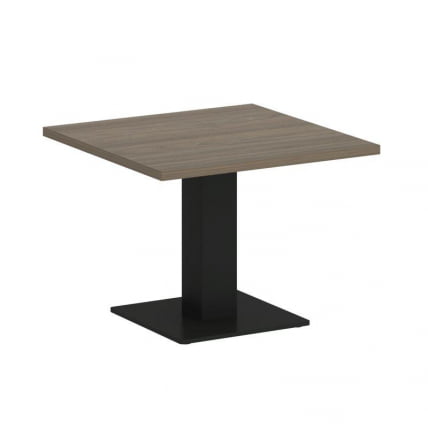 Стол журнальный квадратный Ялта ЛТ.СДЖ-2 Вяз Благородный/Металл Черный 600*600*450 / LT.SJ-2_0