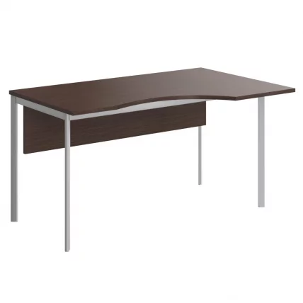 Стол эргономичный IMAGO-S CA-1SD(L/R) венге магия алюминий_0