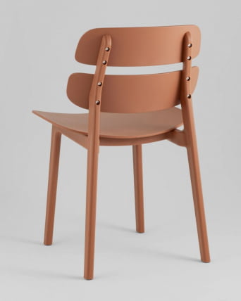 Стул Tony пластик коричневый_3