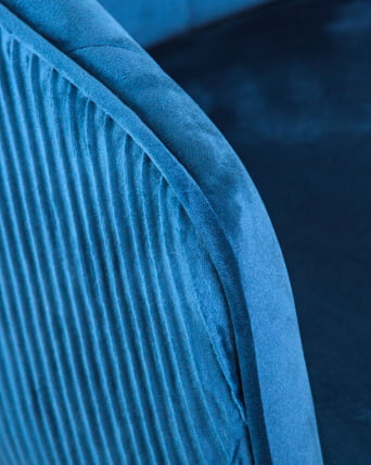 Стул барный DOBRIN DARCY Синий велюр 1922-20_6