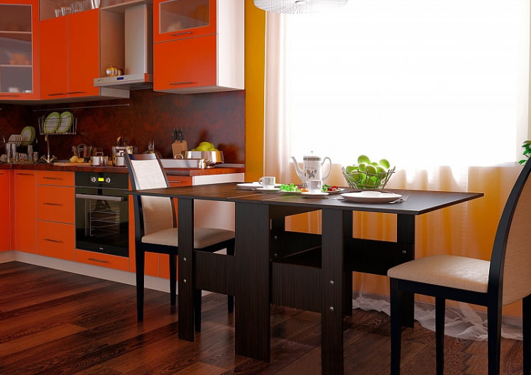 Стол-книжка Стандарт Венге_2