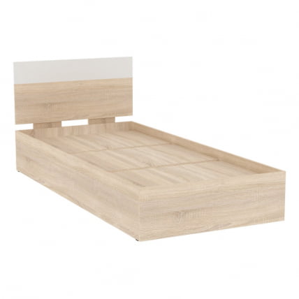 Кровать Алиса(L9)947х798х2063(ДСС-Белый)_0