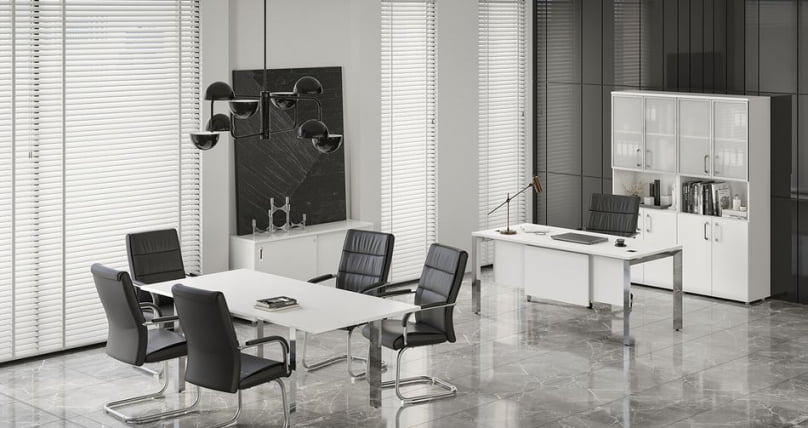 Царга стола руководителя ONIX DIRECT LUX O.M-CSR-3 Белый бриллиант_1