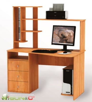 Компьютерный стол SN 05.12 Ольха русская_0