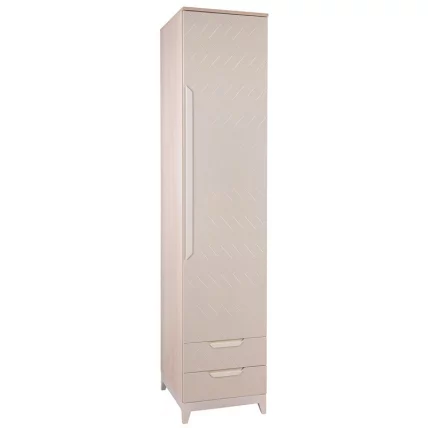 Шкаф универсальный Сканди с ящиками Жемчужно-белый_0