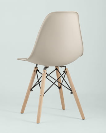 Стул Еамес Стйле ДСВ бежевый 4 шт. комплект (разборный каркас) / Eames Style DSW_7