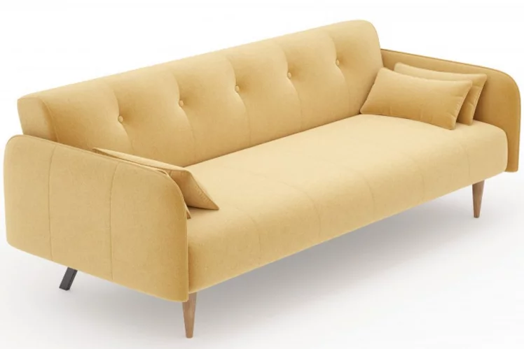 Диван трёхместный Бьерн ЛД 307.010.000 Горчичный_2