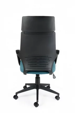 Кресло офисное IQ CX0898H Black blue_3