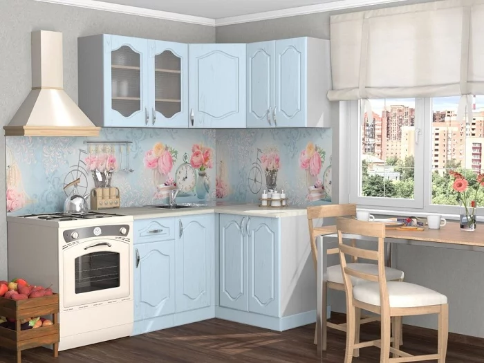 Глянцевый фартук (КОМПОЗИТ) KM 247_2