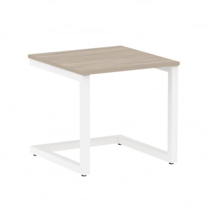 Журнальный стол HOME OFFICE VR.SP-2-58.G Дуб Аттик/Белый металл_0