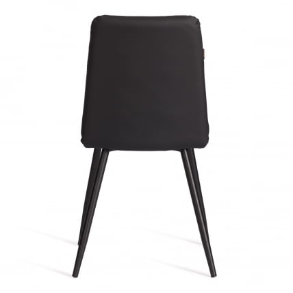Стул обеденный Asti TREND, экокожа, черная, 47х54х86 см_3