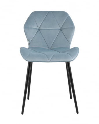 Стул обеденный Эдвин велюр Пыльно-голубой_2