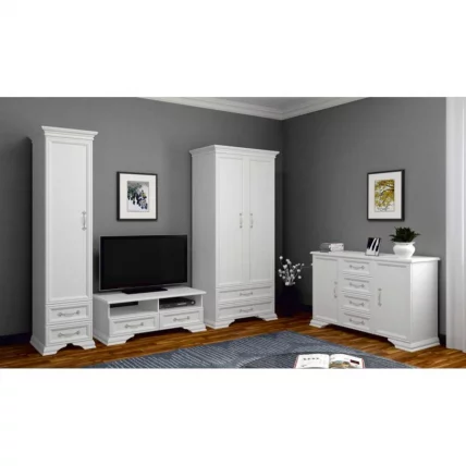 Шкаф для одежды Грация ШР-1 Белый_1