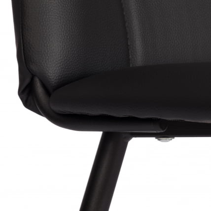 Стул обеденный Asti TREND, экокожа, черная, 47х54х86 см_9