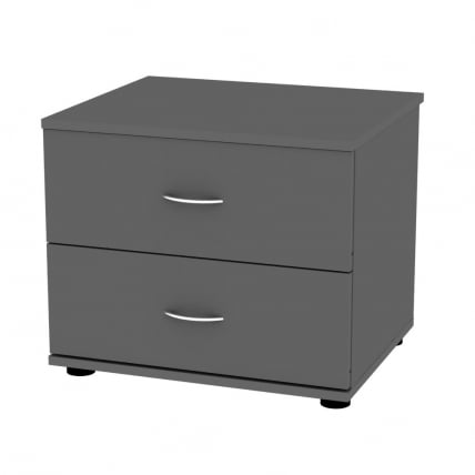 Комод Алиса(K8)458х540х459сторцевойручкой(Графит)_0