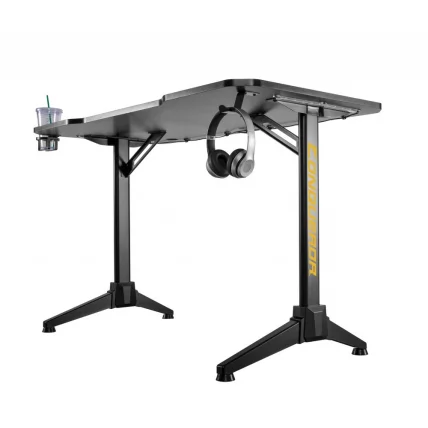 Стол для геймеров LUMI GMD03-1 c подсветкой Black_3