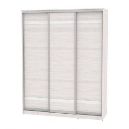 Шкаф-купе B-220х180х60-2(ЯАС-D9D9D9)_0