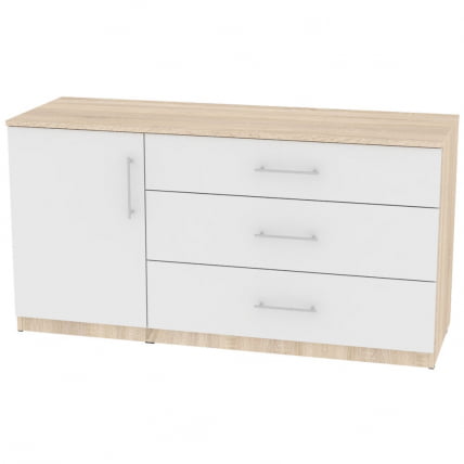 Комод Калисто(K48)699х1352х468ручкарейлинг160мм(ДСС-Белый)_0