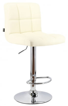Барный стул Everprof Asti Экокожа Кремовый_0