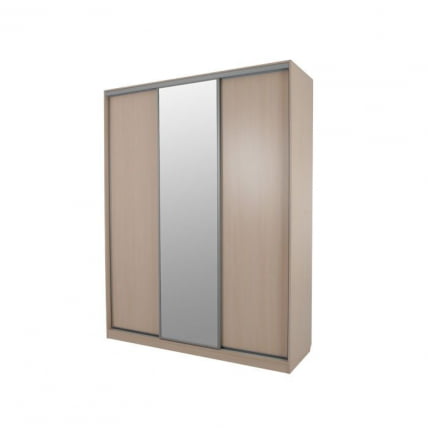 Шкаф-купе Бассо-1 Дуб Млечный_0