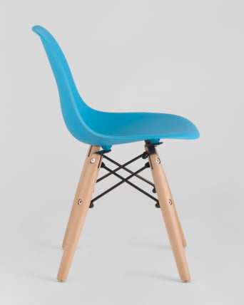 Стул ЕАМЕС ДСВ детский Голубой / EAMES DSW_3