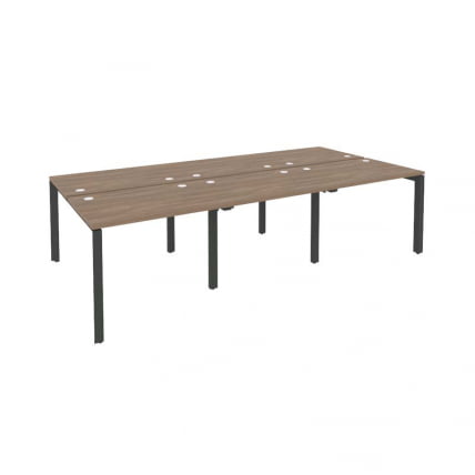 Рабочая станция на П-образном м/к ONIX O.MP-D.RS-6.1.7 Дуб Аризона/Антрацит_0