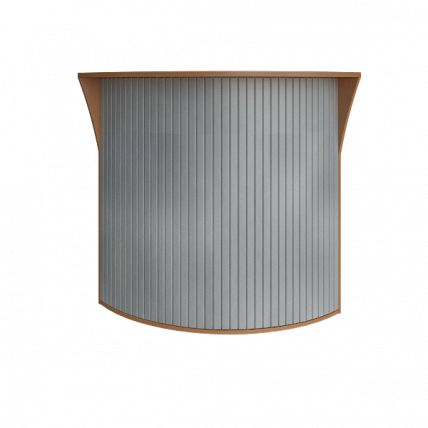 Стойка угловая (радиусный элемент - ролета) Riva А.РС-5.5 Груша Ароза_0