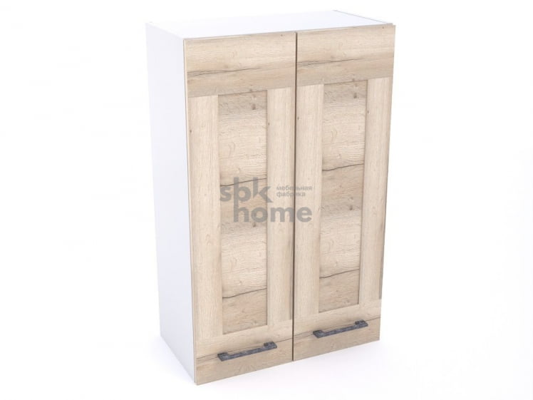 Шкаф 960 ШГ-60 2-х дверный, Дублин (600*320*960) Дуб галифакс белый, 21656 _0